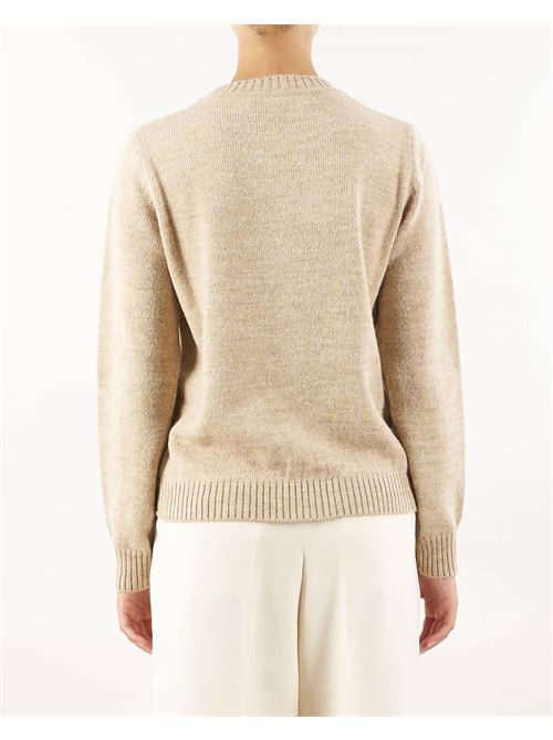 Wool and alpaca jacquard sweater Max Mara Weekend MAX MARA WEEKEND | Sweater | OMBROSA2